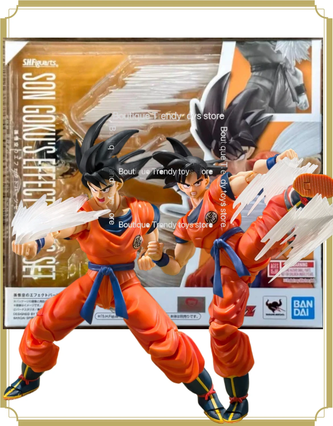 In Stock Bandai S.H.Figuarts SHF Dragon Ball Z Son Goku's Effect Parts Set Anime Model Toys
In Stock Bandai S.H.Figuarts SHF Dragon Ball Z Son Goku's Effect Parts Set Anime Model Toys