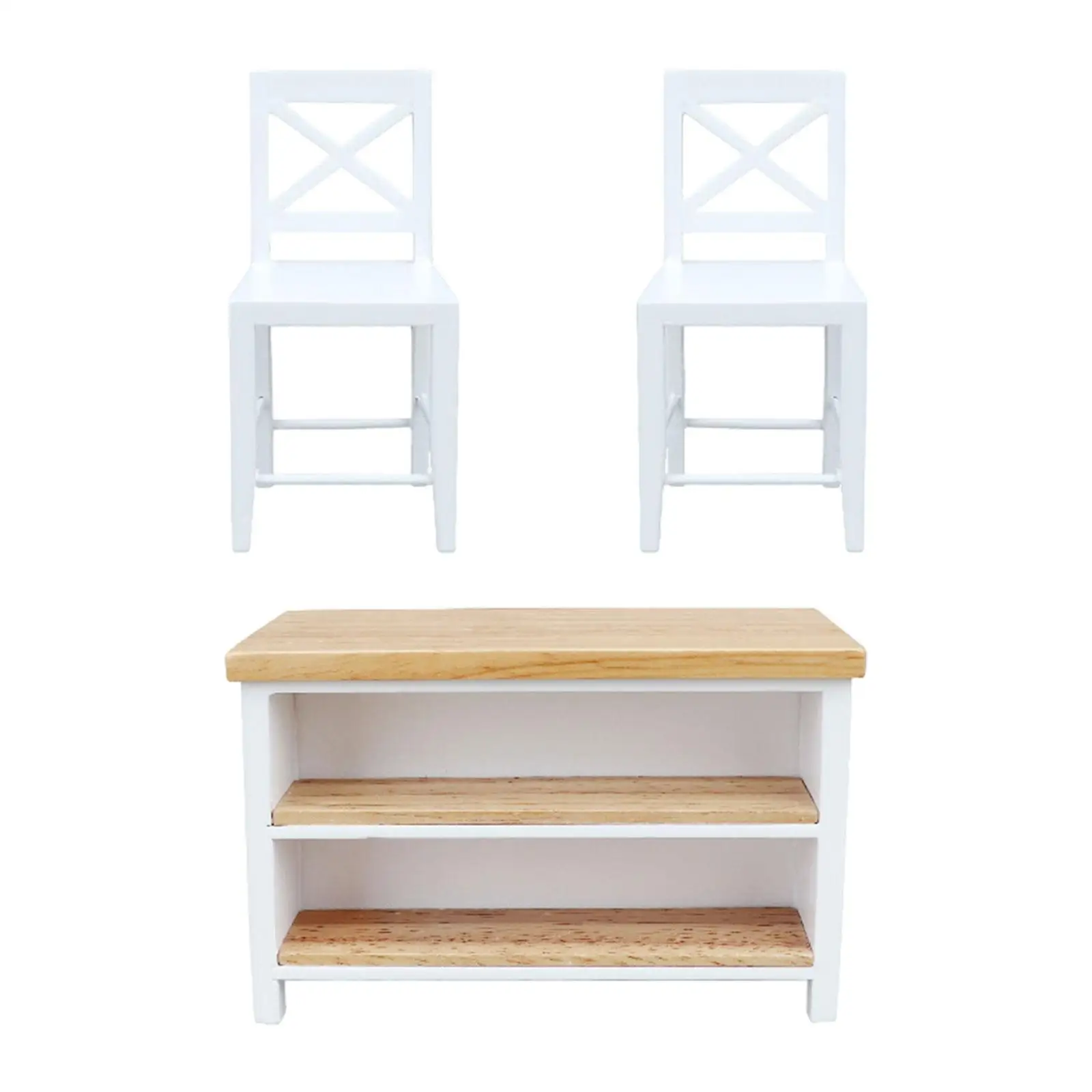 3Pcs 1:12 Scale Dollhouse Bar Table and Chair Micro Landscape Simulation Model Pretend Play for Home Living Room Ornaments
3Pcs 1:12 Scale Dollhouse Bar Table and Chair Micro Landscape Simulation Model Pretend Play for Home Living Room Ornaments