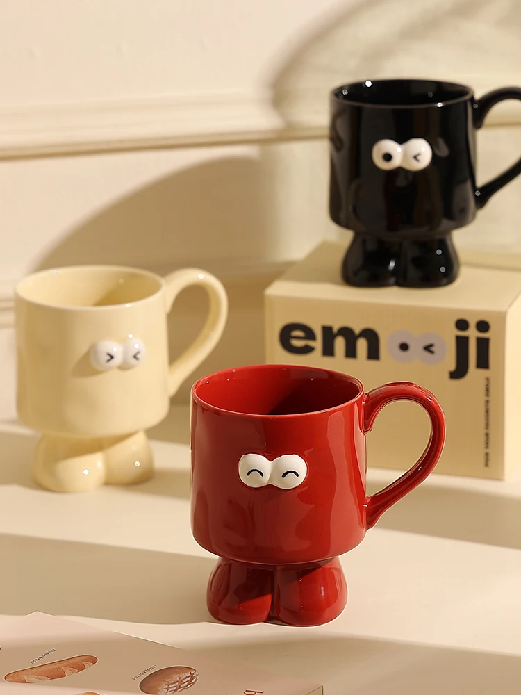Cute Emotion Cerc Mugs Tall Glasses Drinking Water Coffee Cups for Couples Home Use Bear Valley up Universal 240ml-500ml
Cute Emotion Cerc Mugs Tall Glasses Drinking Water Coffee Cups for Couples Home Use Bear Valley up Universal 240ml-500ml
