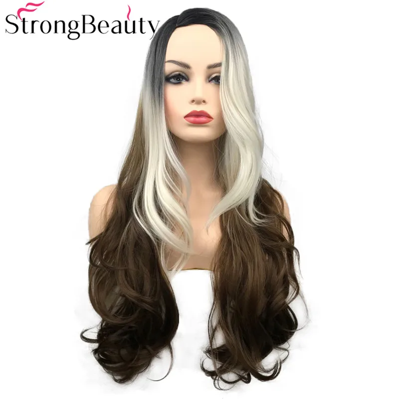 StrongBeauty Synthetic Long Natural Wavy Wigs Ombre Women Wig Capless Cosplay Party Hair Many Colors
StrongBeauty Synthetic Long Natural Wavy Wigs Ombre Women Wig Capless Cosplay Party Hair Many Colors