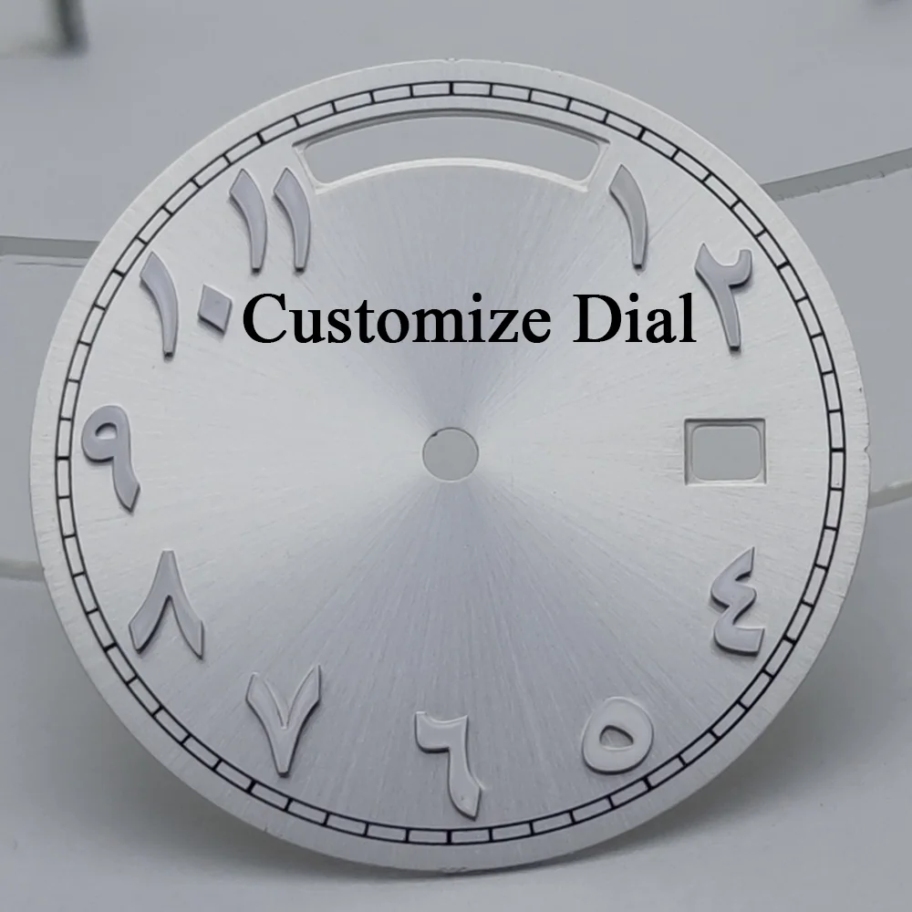 8285 dial 31mm Custom logo/pattern/photo printing sunray pattern sterile watch face suitable for Miyota movemen
8285 dial 31mm Custom logo/pattern/photo printing sunray pattern sterile watch face suitable for Miyota movemen