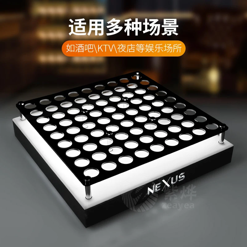 Trendy glowing cup holder, wine tasting cup, Gomoku cup holder, shot cup, bullet cup, cocktail cup, liquor cup holder
Trendy glowing cup holder, wine tasting cup, Gomoku cup holder, shot cup, bullet cup, cocktail cup, liquor cup holder