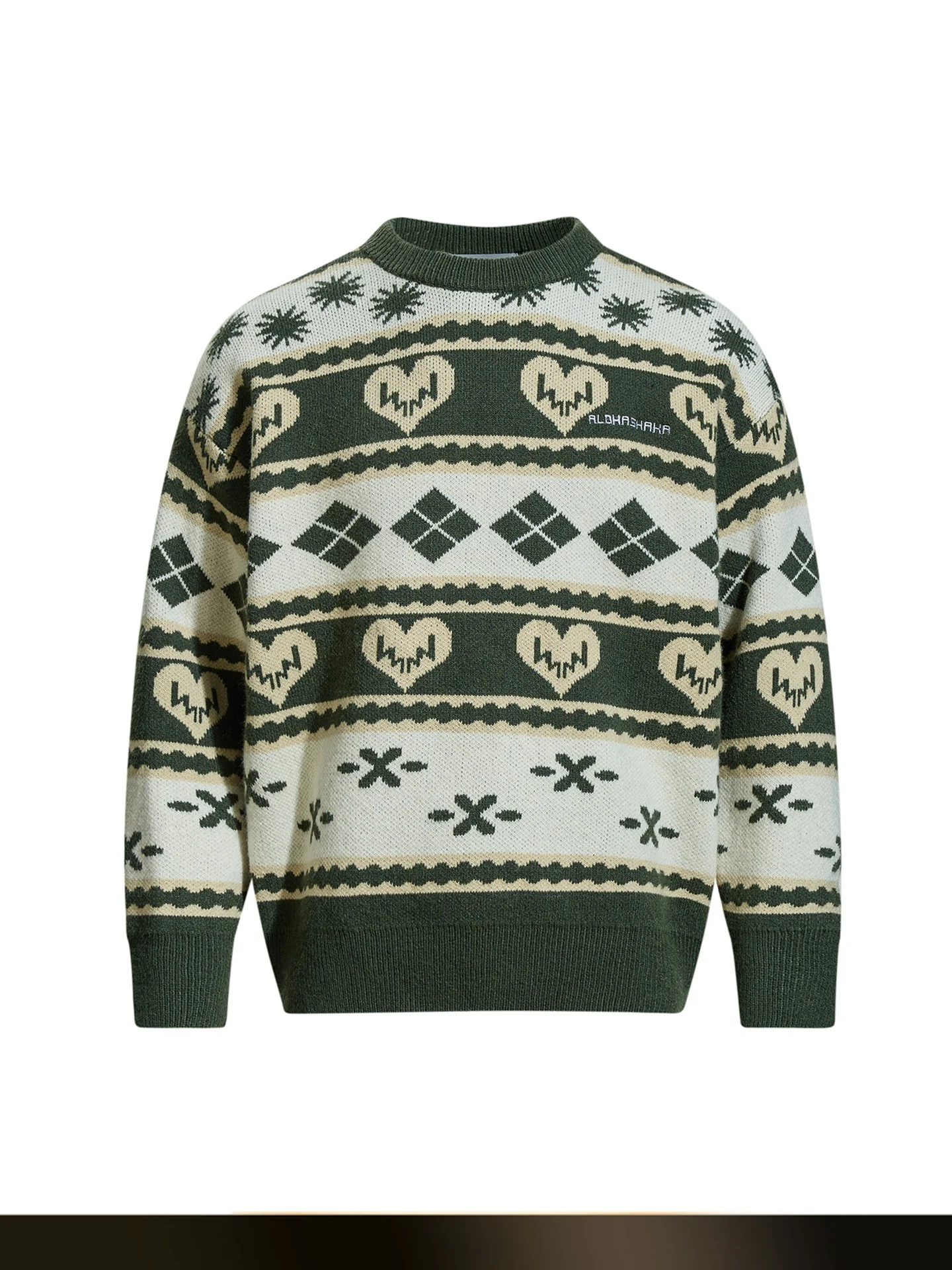 Винтажный американский вязаный свитер в стиле Fair Isle с цветными блоками, круглым вырезом, длинными рукавами с бахромой, теплый, повседневный, в этническом стиле, трикотаж
Винтажный американский вязаный свитер в стиле Fair Isle с цветными блоками, круглым вырезом, длинными рукавами с бахромой, теплый, повседневный, в этническом стиле, трикотаж