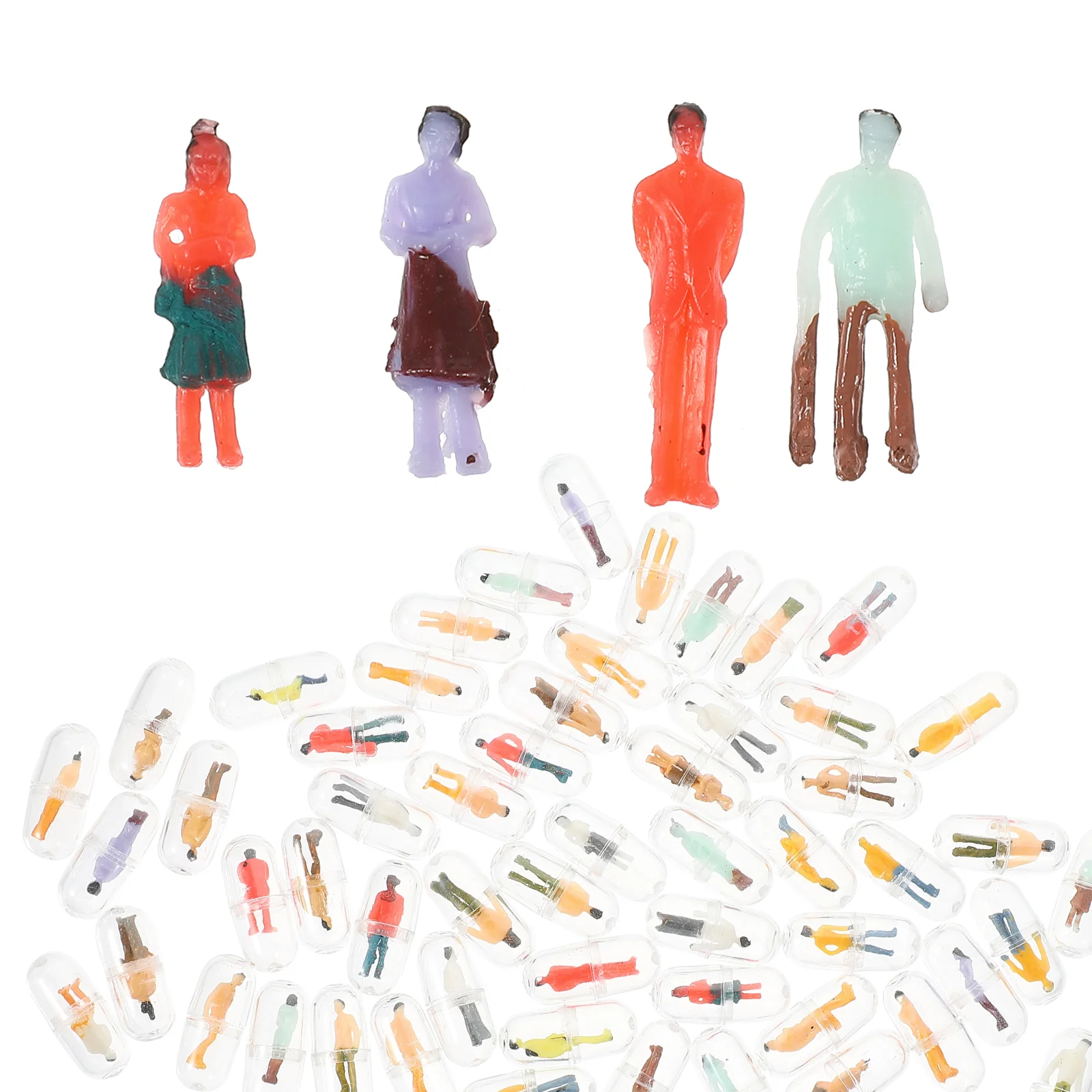 100pcs Mini Figures Decorative People Models Miniature People Figures Phone Case Decor figurines for kids
100pcs Mini Figures Decorative People Models Miniature People Figures Phone Case Decor figurines for kids