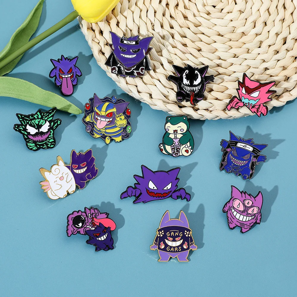 Pokémon Cartoon Creative Funny Metal Brooch Pikachu Gengar Enamel Pins for Backpacks Badge Clothing Accessories Gift for Kids
Pokémon Cartoon Creative Funny Metal Brooch Pikachu Gengar Enamel Pins for Backpacks Badge Clothing Accessories Gift for Kids