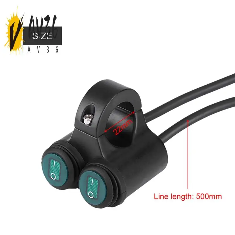 AV36-22Mm Universal Motorcycle Handlebar Headlight Brake Fog Lights Horn Dual Control Button Switch
AV36-22Mm Universal Motorcycle Handlebar Headlight Brake Fog Lights Horn Dual Control Button Switch