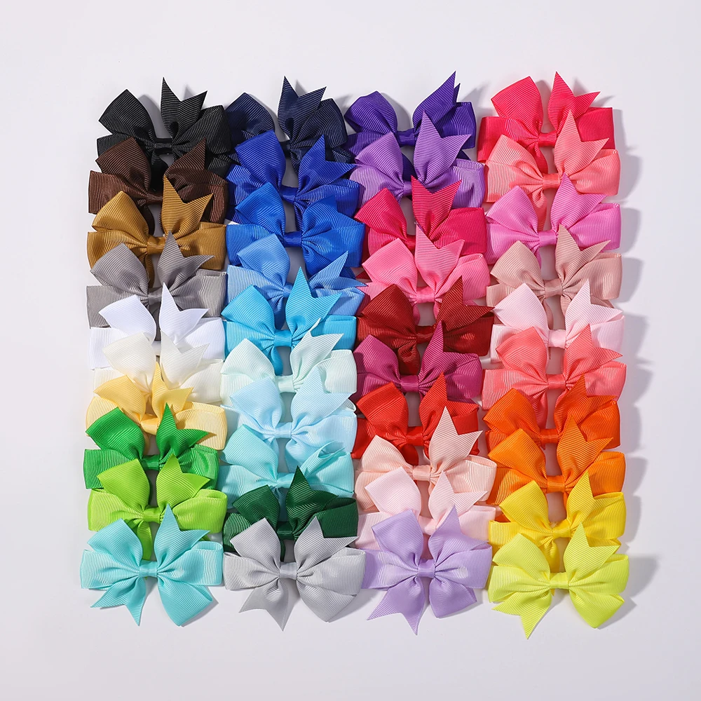40Pcs Sweet Random Candy Color Bow Hair Clip Set for Baby Girls Cute Ribbon Hairpin Kids Headwear Kids Hair Accessories Gifts
40Pcs Sweet Random Candy Color Bow Hair Clip Set for Baby Girls Cute Ribbon Hairpin Kids Headwear Kids Hair Accessories Gifts