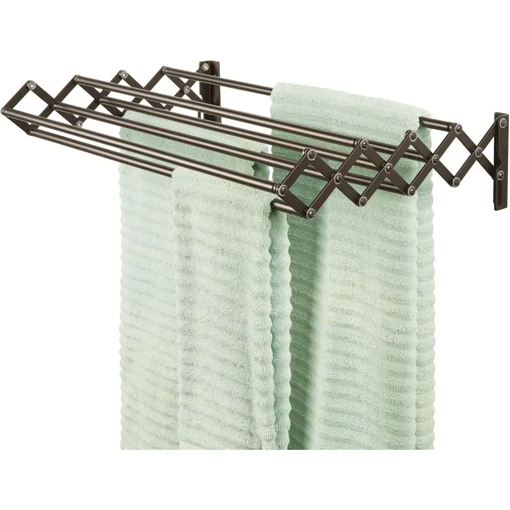 Expandable Retractable Clothes Air Drying Rack - 8 Bars for Hanging Garments - Mounted Organizer for Laundry/Utility Room, Bathr
Expandable Retractable Clothes Air Drying Rack - 8 Bars for Hanging Garments - Mounted Organizer for Laundry/Utility Room, Bathr