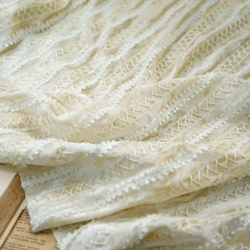 Autumn and Winter Milk Velvet Fabric Striped Stretch Dress / Curtain Fabric - Perfect for Dressmaking and Home Decor
Autumn and Winter Milk Velvet Fabric Striped Stretch Dress / Curtain Fabric - Perfect for Dressmaking and Home Decor