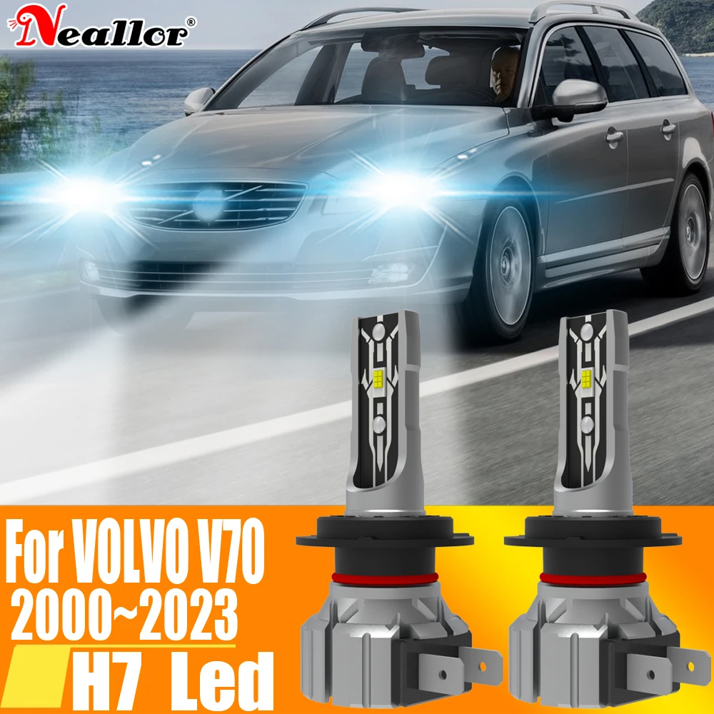2pcs H7 Led Light Canbus Bulb Car Headlight High Power Car Fog Diode Moto Driving Running Lamp 12V 55W For Volvo V70 2000~2023
2pcs H7 Led Light Canbus Bulb Car Headlight High Power Car Fog Diode Moto Driving Running Lamp 12V 55W For Volvo V70 2000~2023