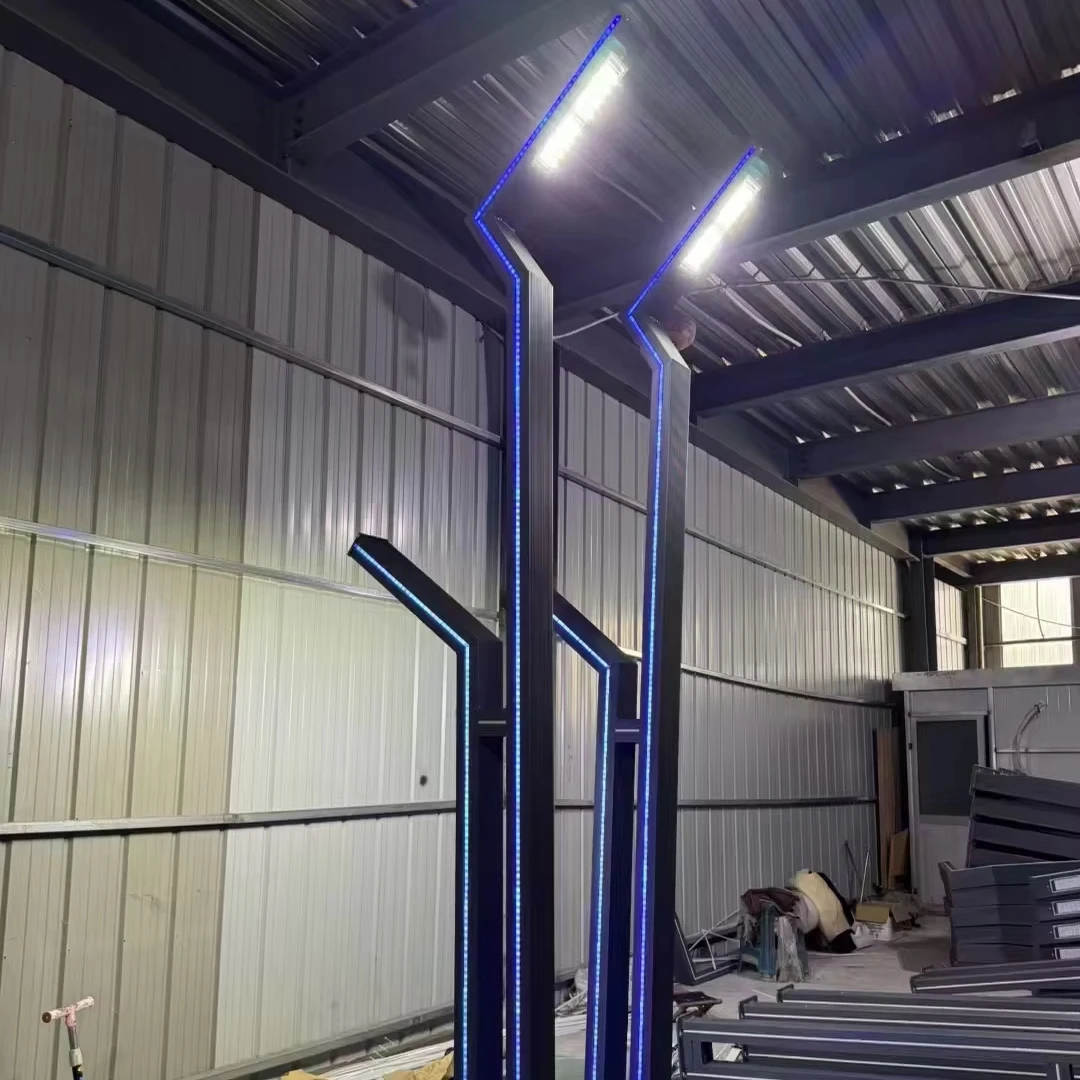 Aluminum Alloy Cover Solar Street Light with LED Strip AC Powered Aluminum Light Pole for Outdoor Use Street/Garden Road Purpose
Aluminum Alloy Cover Solar Street Light with LED Strip AC Powered Aluminum Light Pole for Outdoor Use Street/Garden Road Purpose