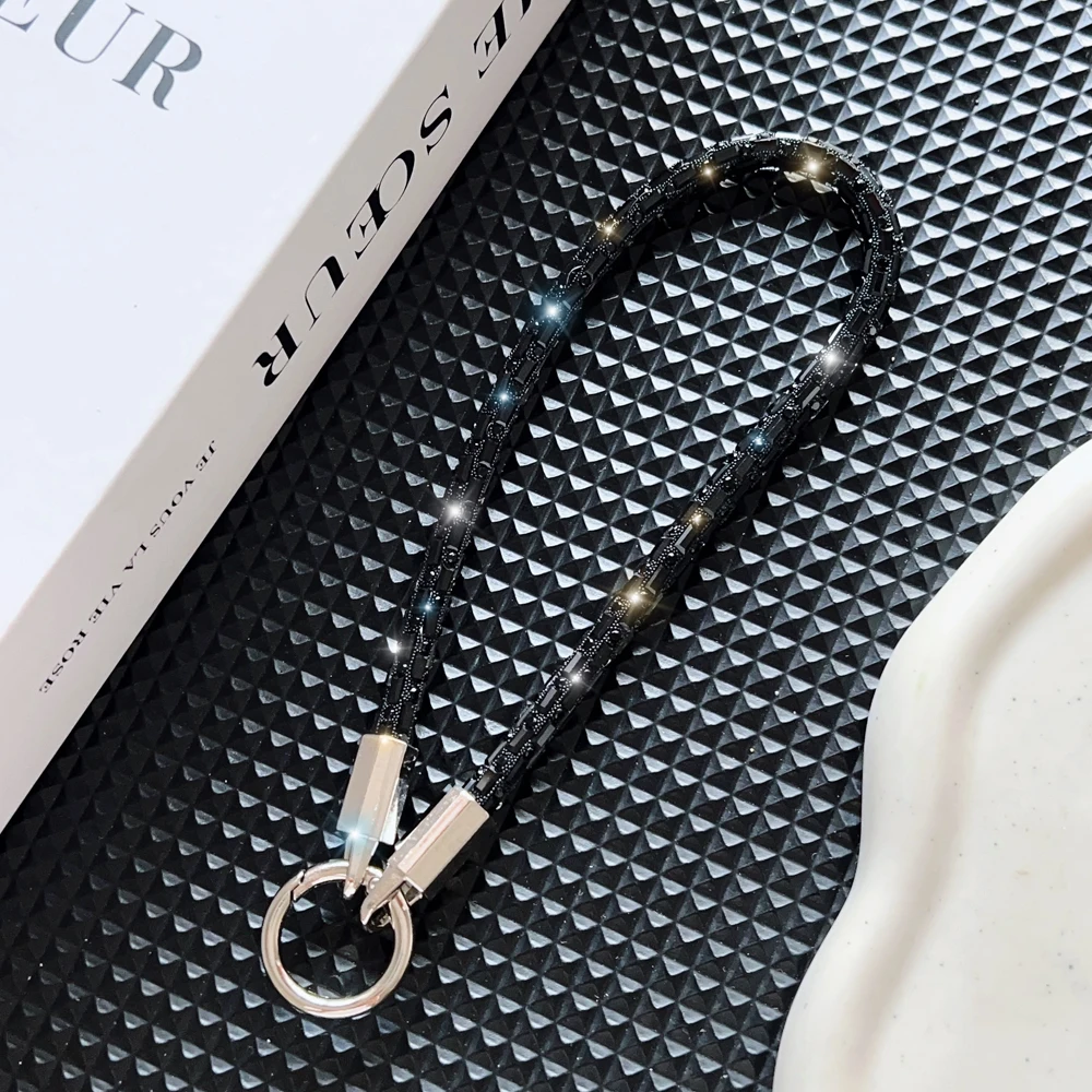 Crystal Mobile Wrist Strap Wrist Chain Rhinestone Chain Short High-End Rhinestone Bracelet Anti-Lost Hanging Accessory
Crystal Mobile Wrist Strap Wrist Chain Rhinestone Chain Short High-End Rhinestone Bracelet Anti-Lost Hanging Accessory
