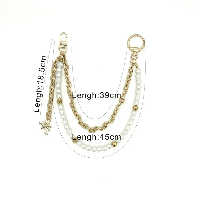 Original versatile gold trouser chain, simple and fashionable men's and women's same jeans waist chain
Original versatile gold trouser chain, simple and fashionable men's and women's same jeans waist chain