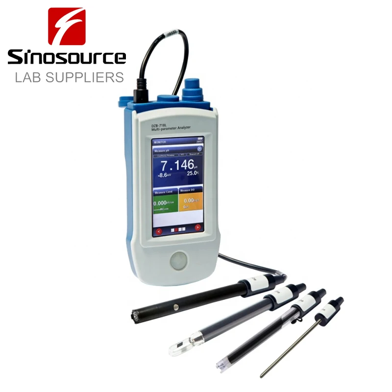 DZB-718L professional portable auto intelligent multiparameter water quality cod meter analyzer
DZB-718L professional portable auto intelligent multiparameter water quality cod meter analyzer