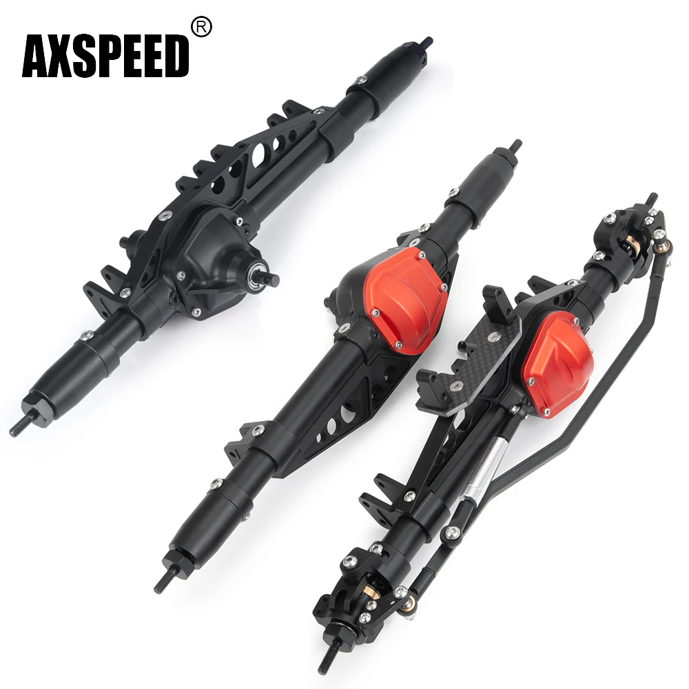AXSPEED CNC Aluminum Alloy Front/Middle/Rear Axle for Axial Wraith 90018 90048 90053 1/10 RC Crawler Car Model Upgrade Parts
AXSPEED CNC Aluminum Alloy Front/Middle/Rear Axle for Axial Wraith 90018 90048 90053 1/10 RC Crawler Car Model Upgrade Parts