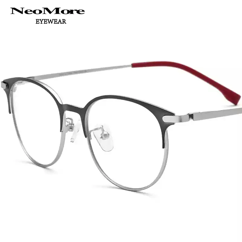 Ultra Light Alloy Half Frame Glasses Frame Retro Women Multifocal Glasses Frames Mens Reading Prescription Glasse Eyewear
Ultra Light Alloy Half Frame Glasses Frame Retro Women Multifocal Glasses Frames Mens Reading Prescription Glasse Eyewear