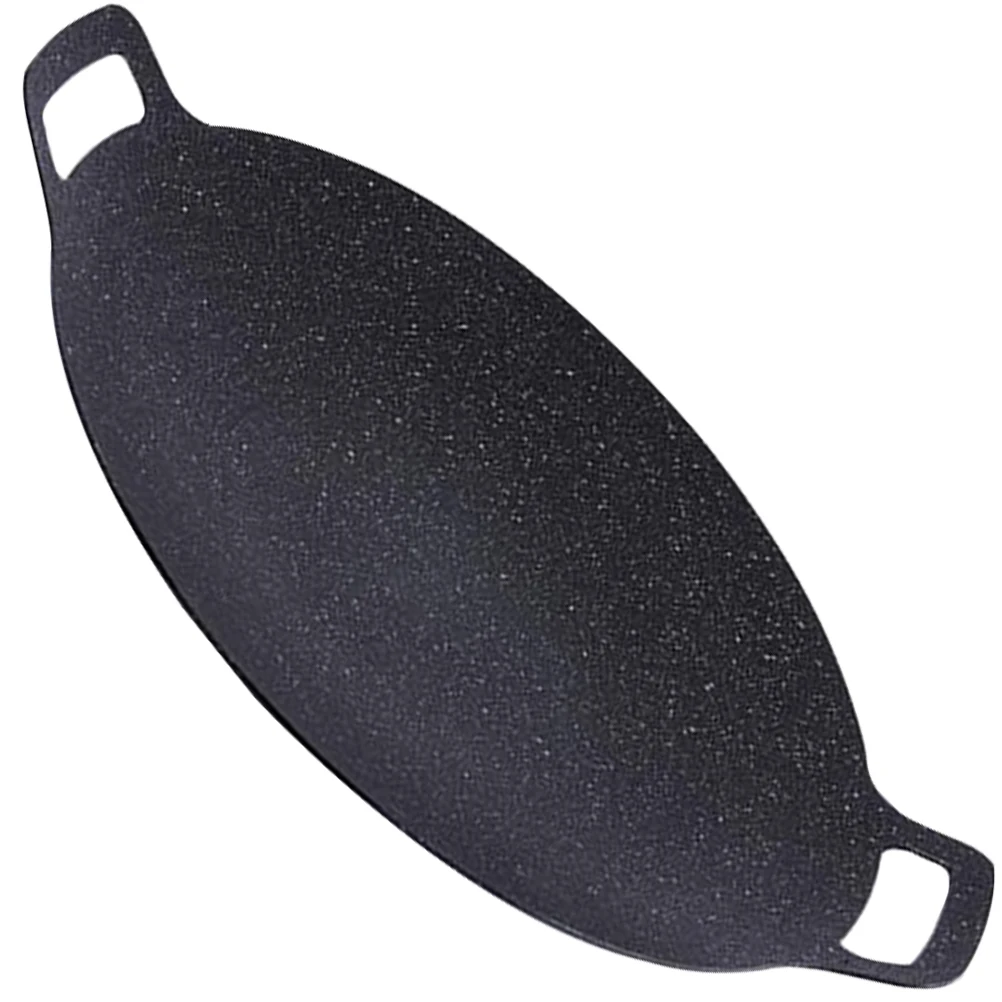 Aluminum Alloy Nonstick BBQ Meat Pan Outdoor Grill Korean BBQ Grill Pan Baking Tray Practical Even
Aluminum Alloy Nonstick BBQ Meat Pan Outdoor Grill Korean BBQ Grill Pan Baking Tray Practical Even
