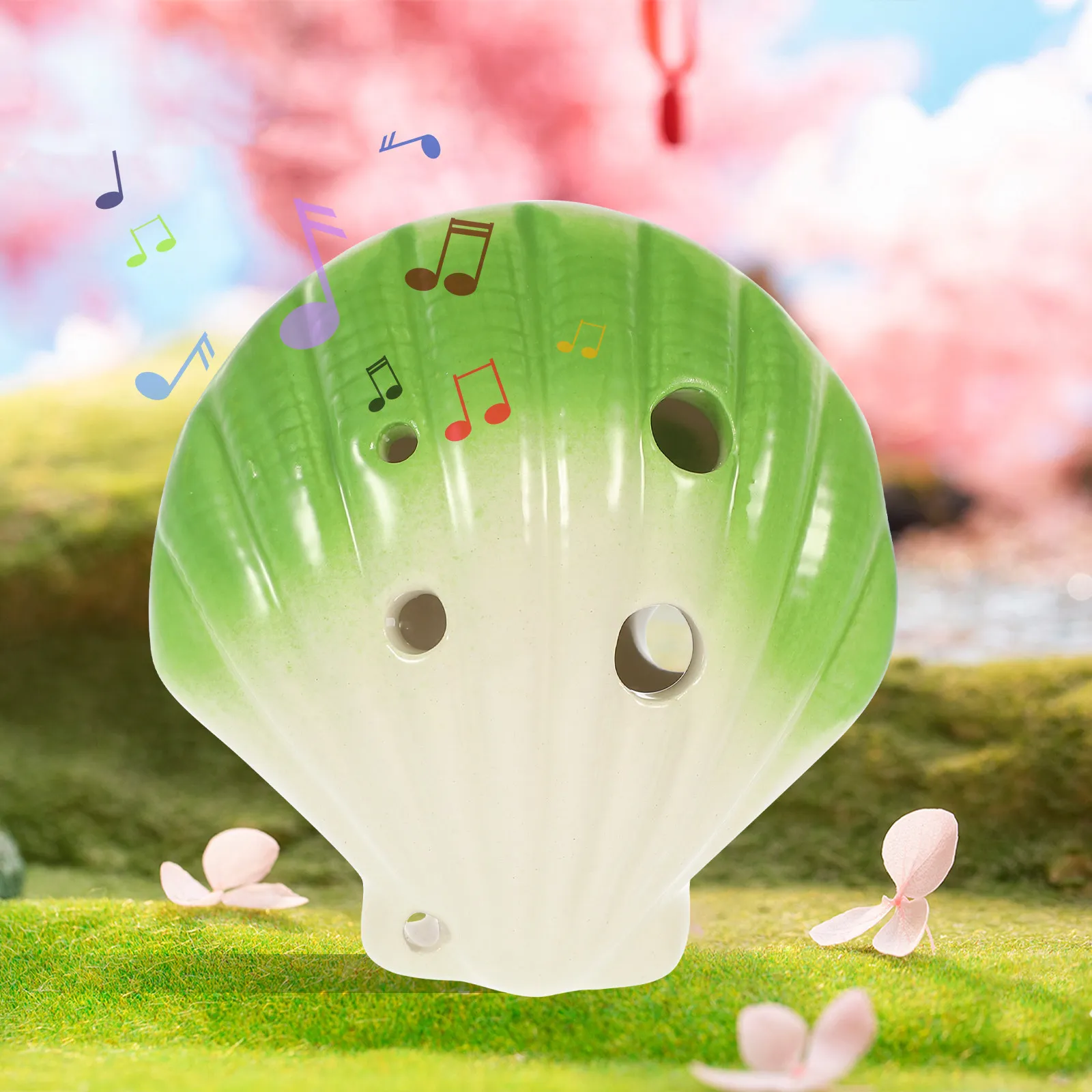 Ceramic Ocarina 6 Hole Shell Style Portable Practice Ocarina for Beginners Beautiful Tone Wind Instrument Indoor Outdoor
Ceramic Ocarina 6 Hole Shell Style Portable Practice Ocarina for Beginners Beautiful Tone Wind Instrument Indoor Outdoor