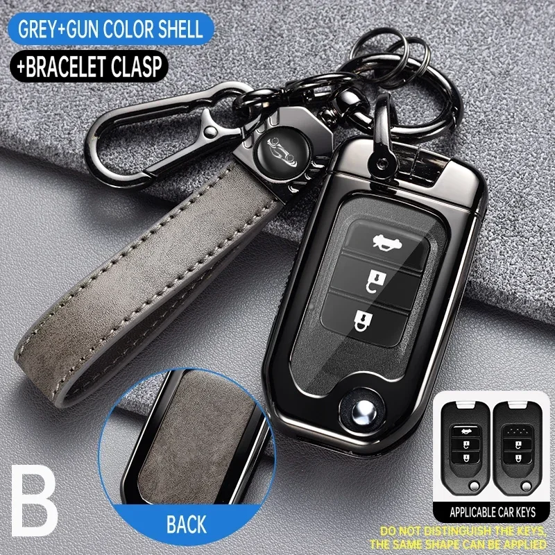 Alloy Leather Car Flip Key Case Cover Bag For Honda Civic HRV CRV XRV CR-V Crider Odyssey Pilot Fit Accord Protector Accessories
Alloy Leather Car Flip Key Case Cover Bag For Honda Civic HRV CRV XRV CR-V Crider Odyssey Pilot Fit Accord Protector Accessories