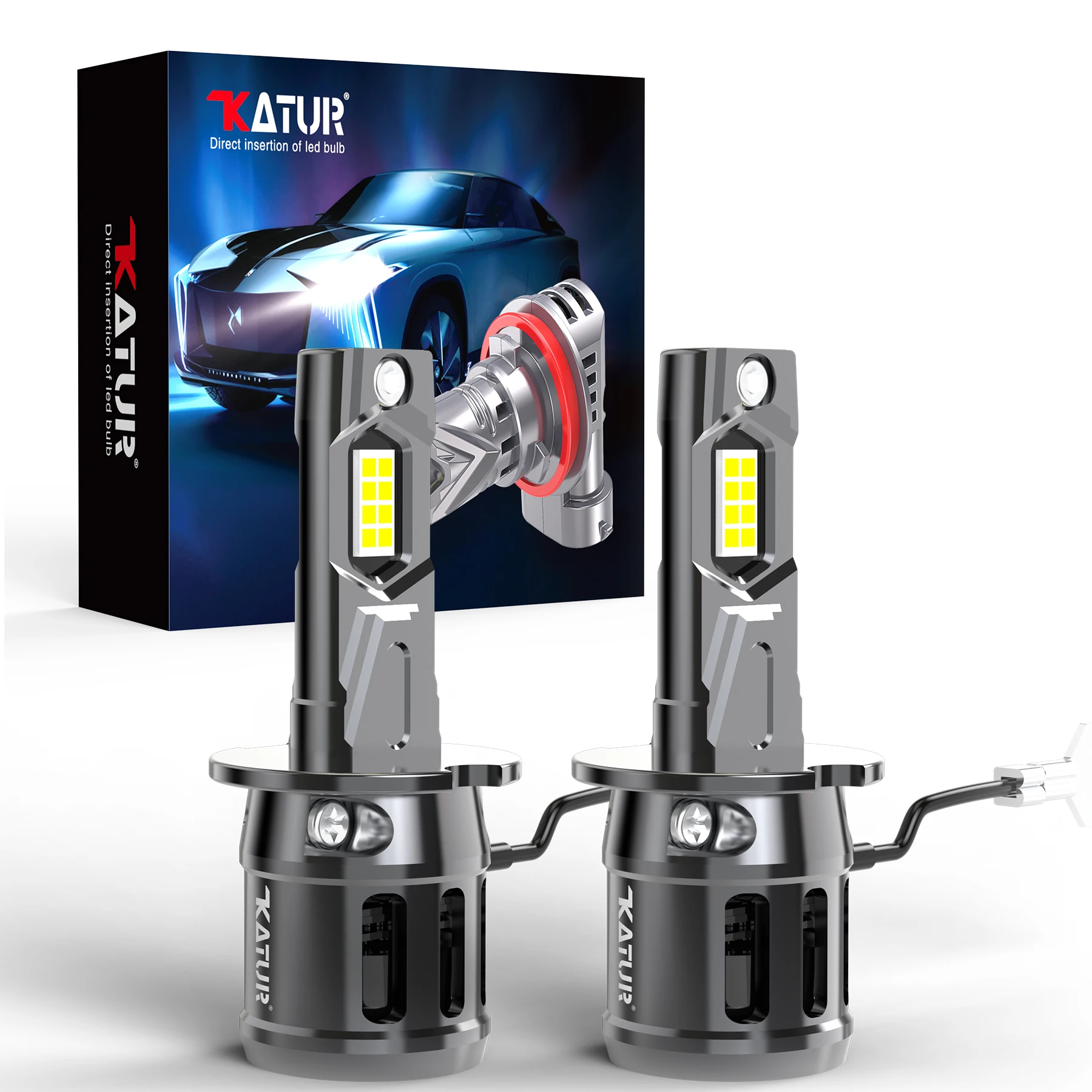 Katur 2x H3 Car Led Bulbs Auto Headlight with Fan Super Bright Day Running Lamp For VW Golf MK3 1994~1999 PASSAT B5.5 2000~2005
Katur 2x H3 Car Led Bulbs Auto Headlight with Fan Super Bright Day Running Lamp For VW Golf MK3 1994~1999 PASSAT B5.5 2000~2005