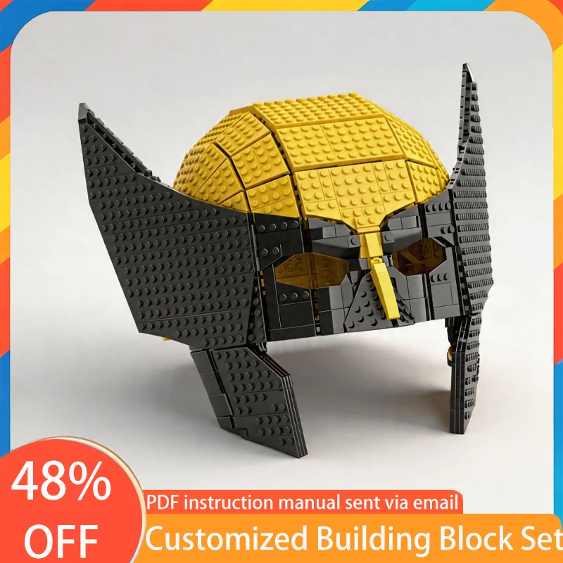 1113 PCS Helmets Wearable Cowl MOC Customize Modular Building Block Design Model Educational Simple DIY Boys Toy Christmas Gift
1113 PCS Helmets Wearable Cowl MOC Customize Modular Building Block Design Model Educational Simple DIY Boys Toy Christmas Gift