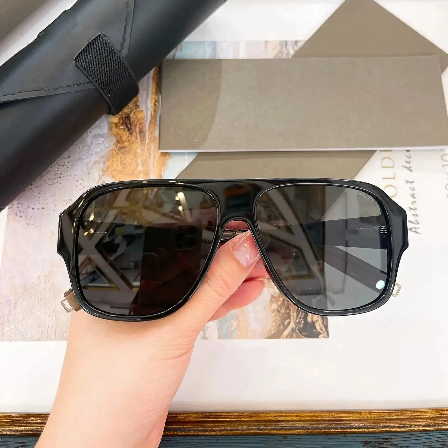 LSA-705 LANCIER Luxury Design Business Vintage Men Sunglasses Classic Trend Black Acetate Frame Premium Women Couple Eyewear
LSA-705 LANCIER Luxury Design Business Vintage Men Sunglasses Classic Trend Black Acetate Frame Premium Women Couple Eyewear