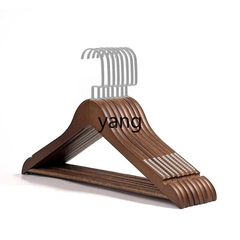 Lmm solid wood retro hanger household adult non-slip and seamless suit hanger
Lmm solid wood retro hanger household adult non-slip and seamless suit hanger