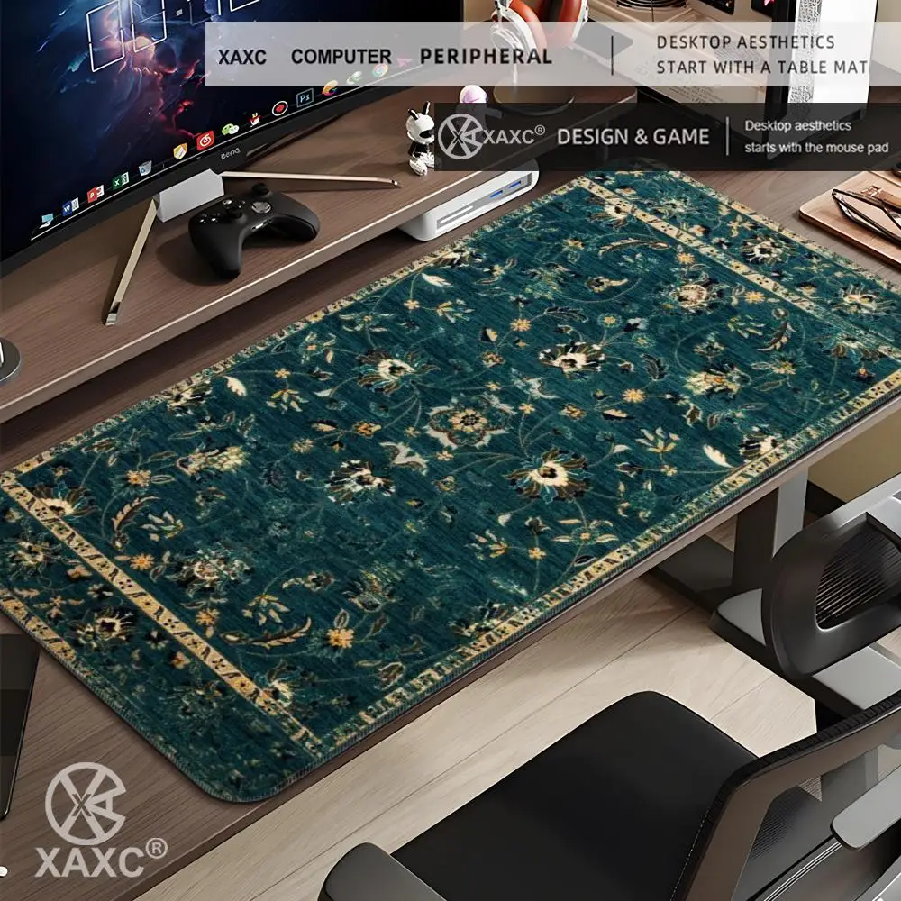 Vintage Persian Rug Blue Mouse Pad XXL Gamer Desk Mat Large Keyboard Pad Gaming Mouse Pad HYBXXC for Laptop Table Pads
Vintage Persian Rug Blue Mouse Pad XXL Gamer Desk Mat Large Keyboard Pad Gaming Mouse Pad HYBXXC for Laptop Table Pads