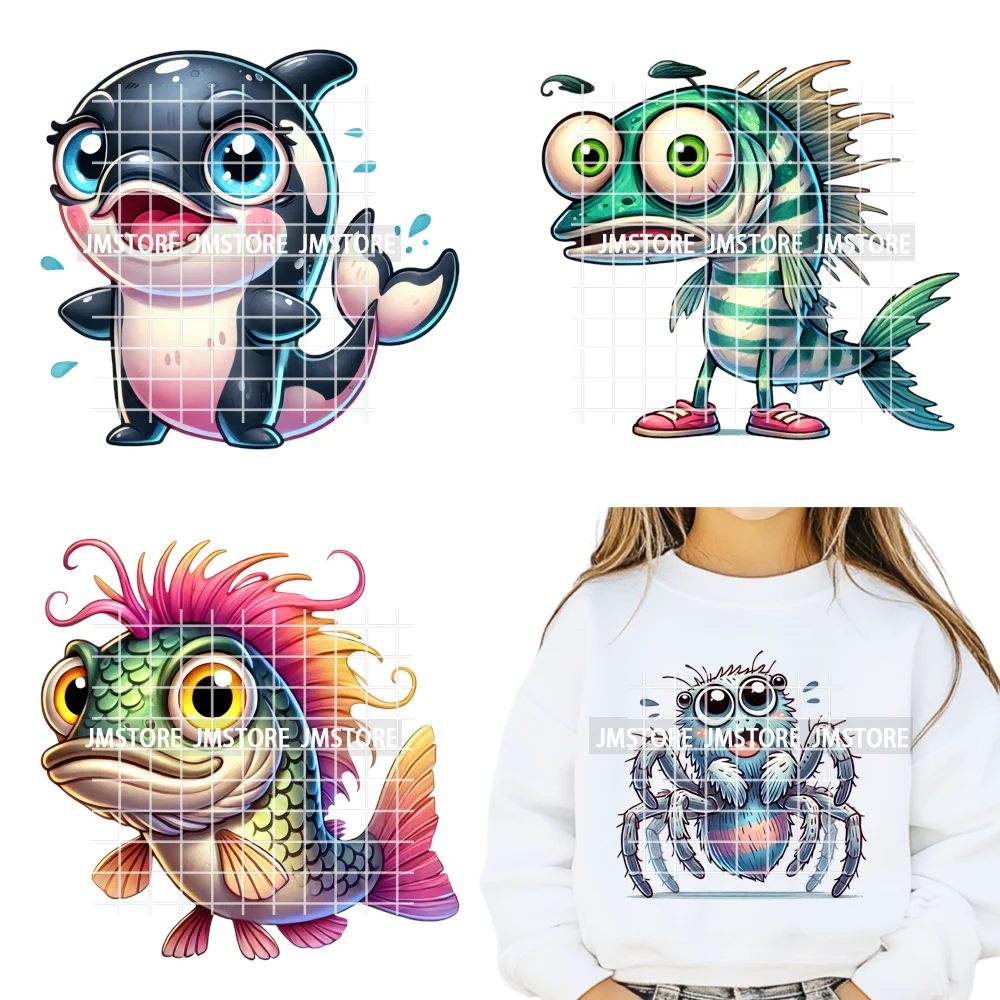 15cm 5.9in Funny Dog Cat Spider Fish Cartoon Animal Lover Kids Washable Iron on DTF Transfer Stickers Ready to Press for Clothes
15cm 5.9in Funny Dog Cat Spider Fish Cartoon Animal Lover Kids Washable Iron on DTF Transfer Stickers Ready to Press for Clothes