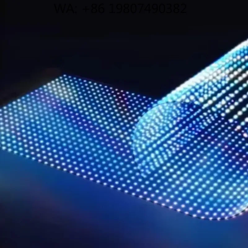 P20 Curved Flexible LED Display Mall Window Advertising Glass Decorative Digital Screen
P20 Curved Flexible LED Display Mall Window Advertising Glass Decorative Digital Screen