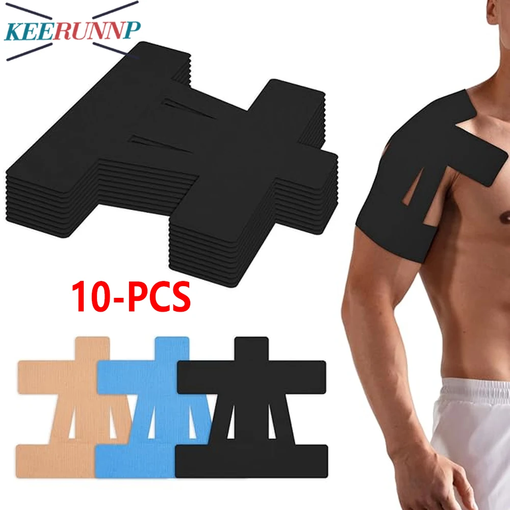 Precut Kinesiology Tape for Shoulder – 10 PCS Elastic Shoulder Support Tape, Waterproof & Breathable,Sports Tape for Pain Relief
Precut Kinesiology Tape for Shoulder – 10 PCS Elastic Shoulder Support Tape, Waterproof & Breathable,Sports Tape for Pain Relief