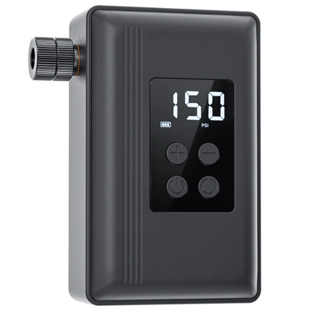 Tire Compressor Electric Bike Pump Compact Design Brushless Motor Digital Display Real-time Pressure Readout Black
Tire Compressor Electric Bike Pump Compact Design Brushless Motor Digital Display Real-time Pressure Readout Black