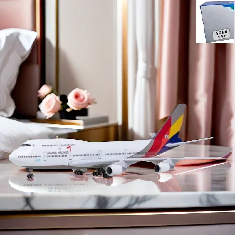 Scale B747 Korean AirAsia W Type 47CM 1/160 LED LED DATAST Diecast Plastic Resin Plane Toy Model For Collection And Gift-Giving
Scale B747 Korean AirAsia W Type 47CM 1/160 LED LED DATAST Diecast Plastic Resin Plane Toy Model For Collection And Gift-Giving