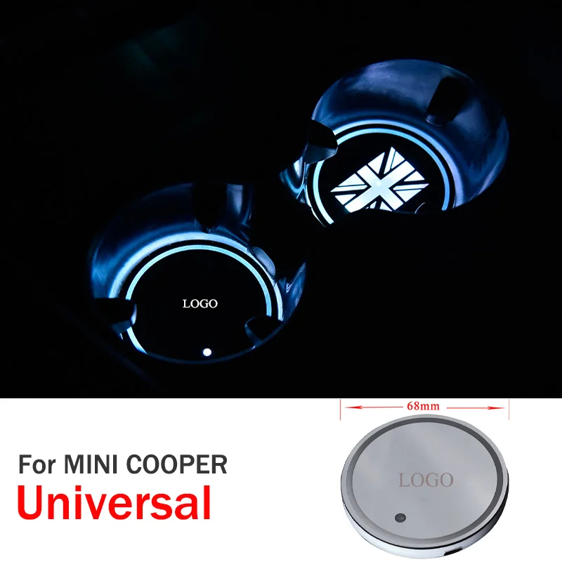 9 Colors Colorful Change Diameter 68MM Car LED Atmosphere Cup Holder Anti-slip Mat For MINI COOPER Universal
9 Colors Colorful Change Diameter 68MM Car LED Atmosphere Cup Holder Anti-slip Mat For MINI COOPER Universal