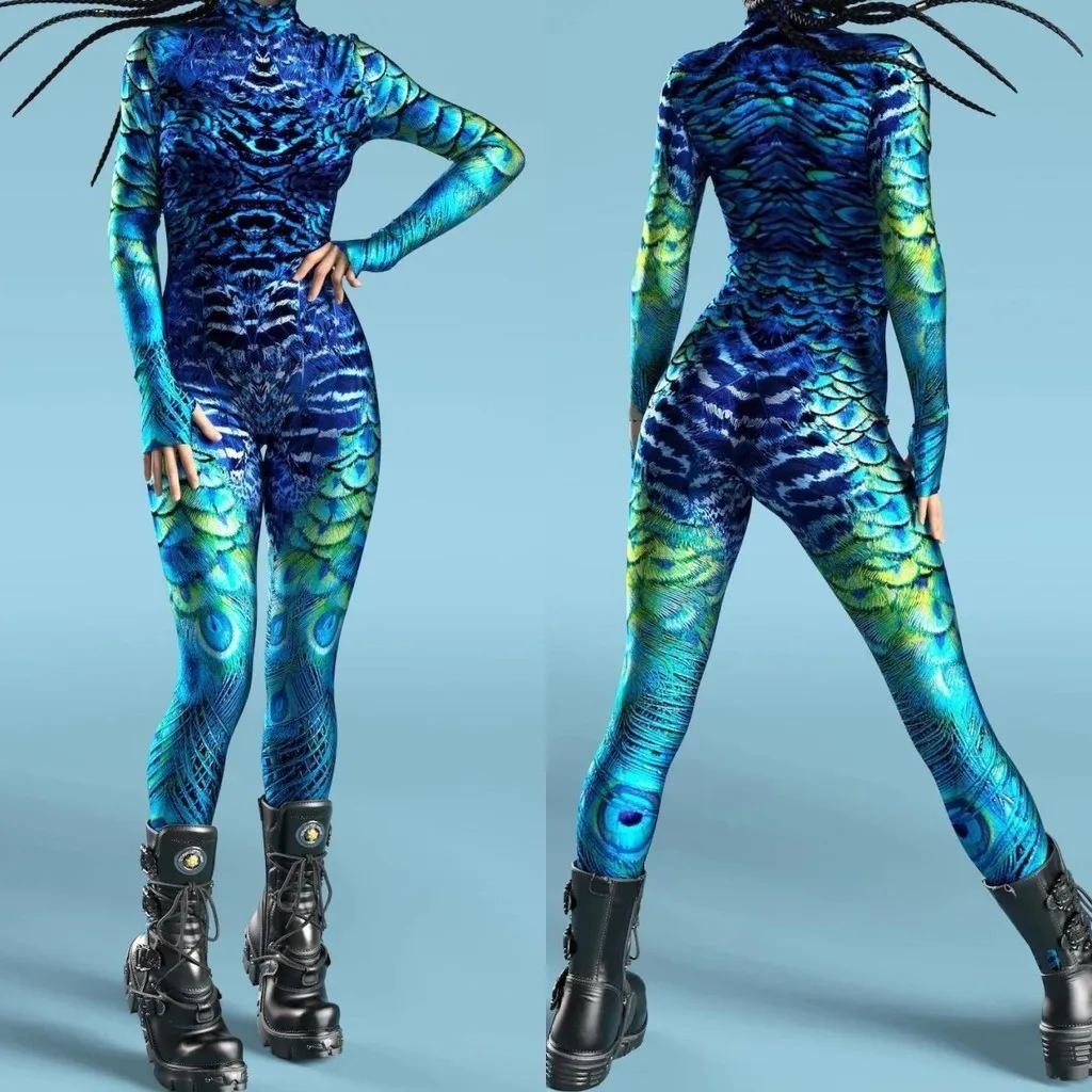 Unisex Cyber Punk 3D Digital Printing Halloween Party Role Play Outfit Women Men Cosplay Costume Carnival Jumpsuit
Unisex Cyber Punk 3D Digital Printing Halloween Party Role Play Outfit Women Men Cosplay Costume Carnival Jumpsuit