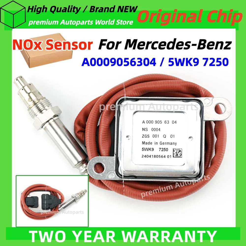 A0009056304 5WK97250 Nitrogen Oxide Sensor For Mercedes-Benz W156 W164 W166 W176 W205 W212 W222 W246 C117 0009056304
A0009056304 5WK97250 Nitrogen Oxide Sensor For Mercedes-Benz W156 W164 W166 W176 W205 W212 W222 W246 C117 0009056304