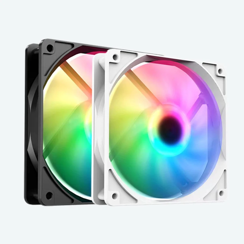 Desktop computer case fan 12cm silent cooling RGB color changing light LED large 4P internal luminous dazzling color
Desktop computer case fan 12cm silent cooling RGB color changing light LED large 4P internal luminous dazzling color