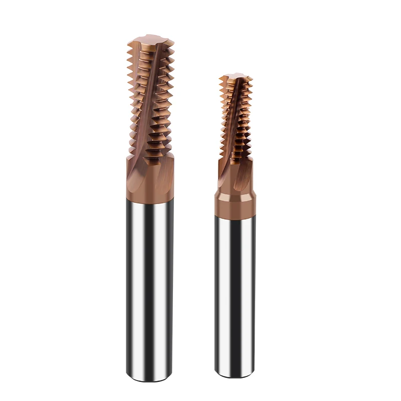 Thread Milling Cutter Coated Solid Carbide Full Tooth Coated CNC M3 M4 M5 M6 M8 Thread Mill Aluminum or Steel
Thread Milling Cutter Coated Solid Carbide Full Tooth Coated CNC M3 M4 M5 M6 M8 Thread Mill Aluminum or Steel