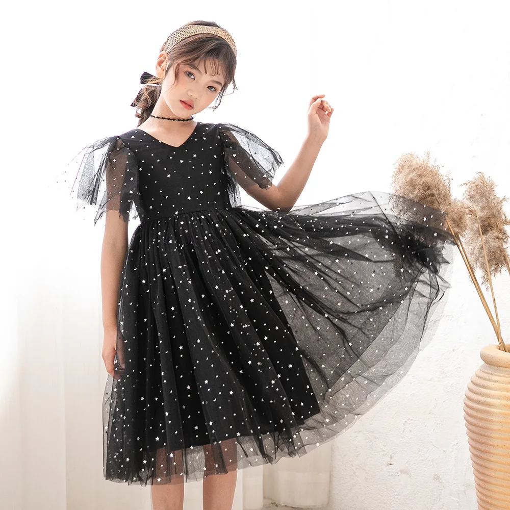 Kids Dresses for Girls Dress Star Sequins Teenage Girls Princess Dress Summer Short Children Costume 10 12 13 Years Ball Gowns
Kids Dresses for Girls Dress Star Sequins Teenage Girls Princess Dress Summer Short Children Costume 10 12 13 Years Ball Gowns