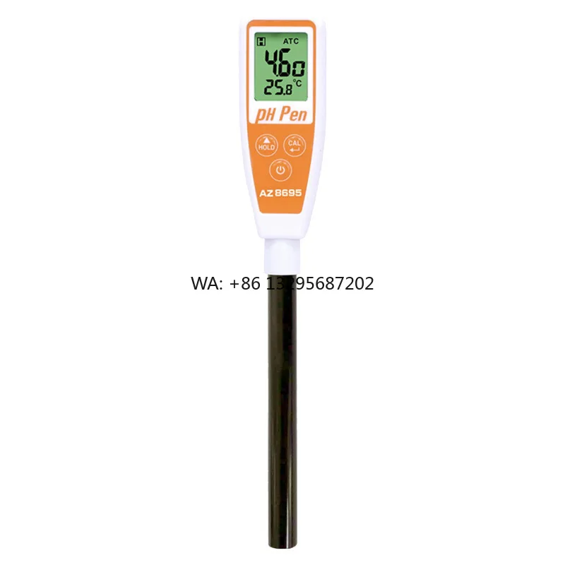 Taiwan Hengxin AZ8695 Portable PH Meter Dough, Skin and Water Quality PH Content Measuring Instrument
Taiwan Hengxin AZ8695 Portable PH Meter Dough, Skin and Water Quality PH Content Measuring Instrument