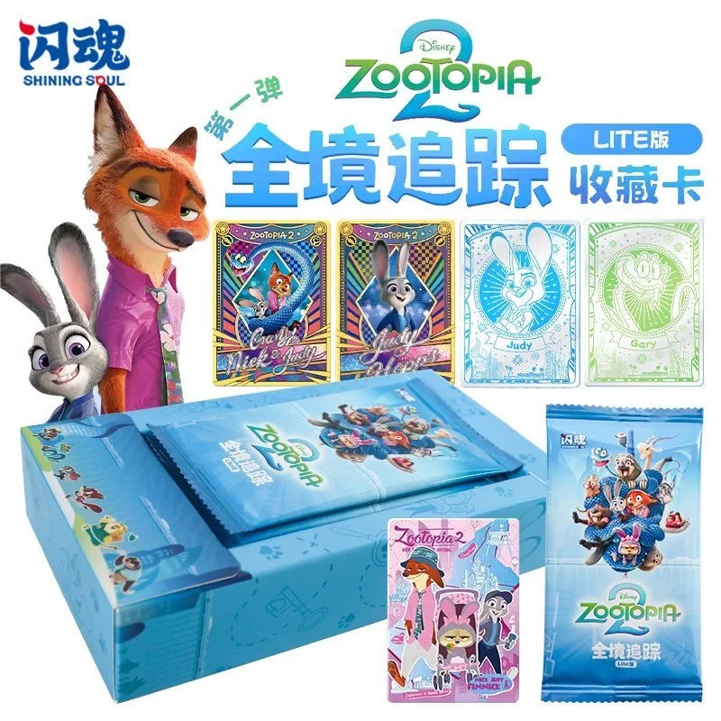 Original Disney Zootopia 2 Series Whole Territory Tracking Lite Version Collection Card Vol.1 Blind Box Animation Peripherals
Original Disney Zootopia 2 Series Whole Territory Tracking Lite Version Collection Card Vol.1 Blind Box Animation Peripherals