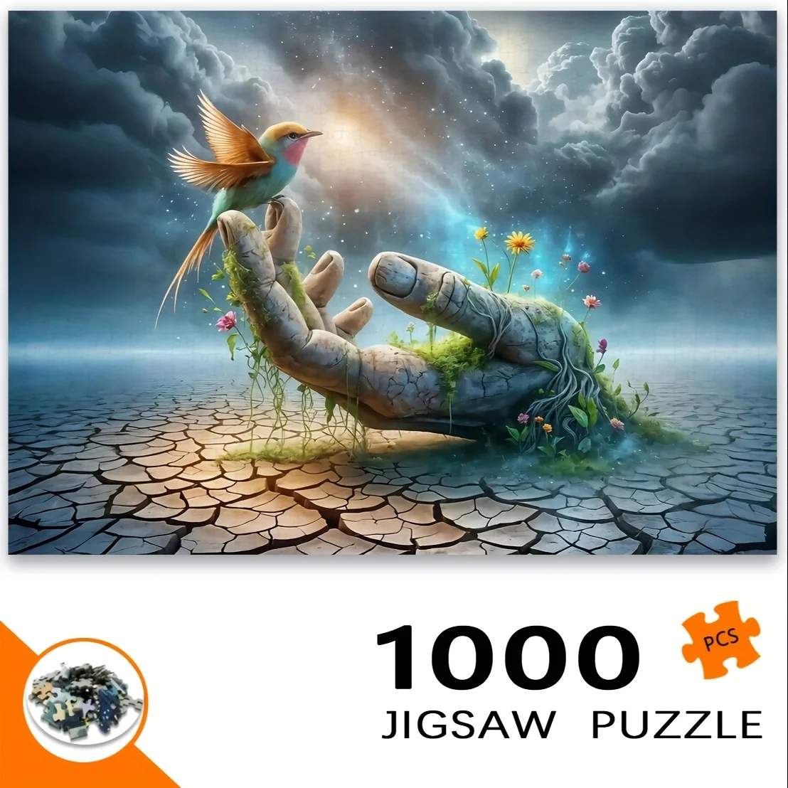 50X70CM Adult 1000PCS Paper Jigsaw Puzzle Nature Scene with Bird Stress Relief Entertainment Children Toy
50X70CM Adult 1000PCS Paper Jigsaw Puzzle Nature Scene with Bird Stress Relief Entertainment Children Toy