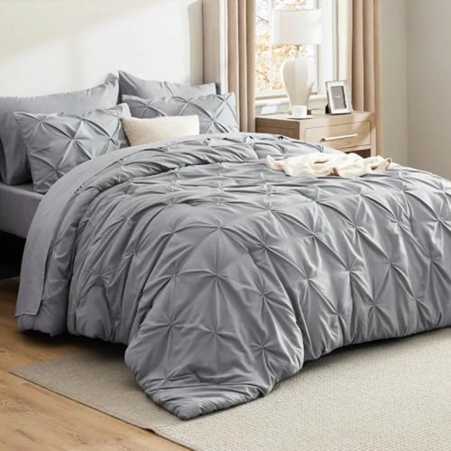 Комплект постельного белья California KinComforter Set y - Bed in a BaCal KinBeddinSet, 7 предметов, GentleSoft ™ Подарочный комплект постельного белья Pintu для семьи: плиссированные простыни и комфортные одеяла
Комплект постельного белья California KinComforter Set y - Bed in a BaCal KinBeddinSet, 7 предметов, GentleSoft ™ Подарочный комплект постельного белья Pintu для семьи: плиссированные простыни и комфортные одеяла