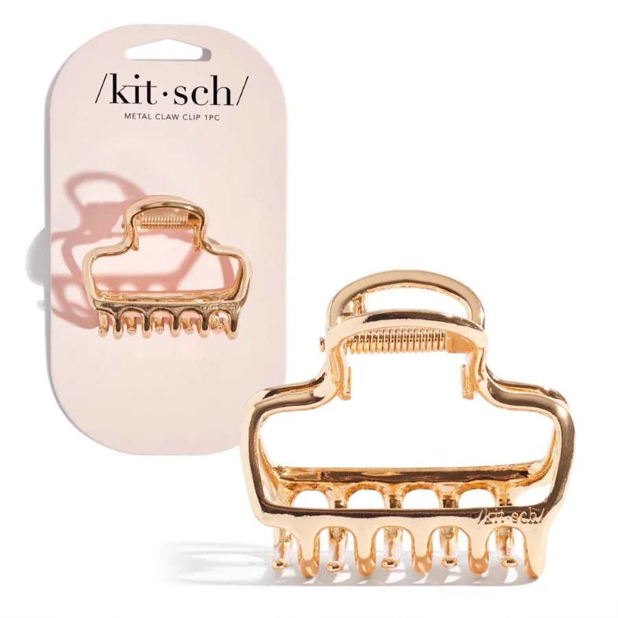Metal Open Shape Puffy Claw Clip 1 Piece All Hair Types Gold Color
Metal Open Shape Puffy Claw Clip 1 Piece All Hair Types Gold Color
