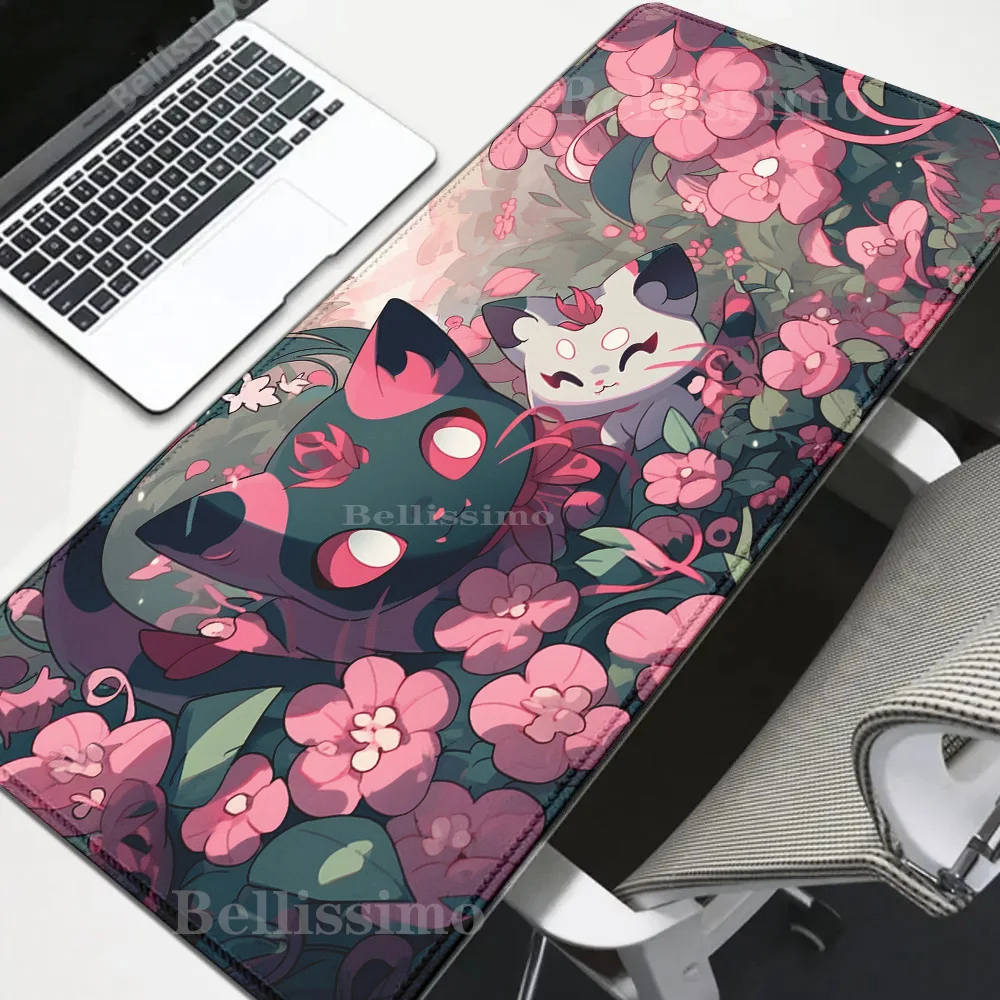 HD Kawaii Black starlit sky Cat Computer Mousepad Green Plants Pad Gamer XXL Mechanical Keyboard Art Carpet Non-Slip Office Mat
HD Kawaii Black starlit sky Cat Computer Mousepad Green Plants Pad Gamer XXL Mechanical Keyboard Art Carpet Non-Slip Office Mat
