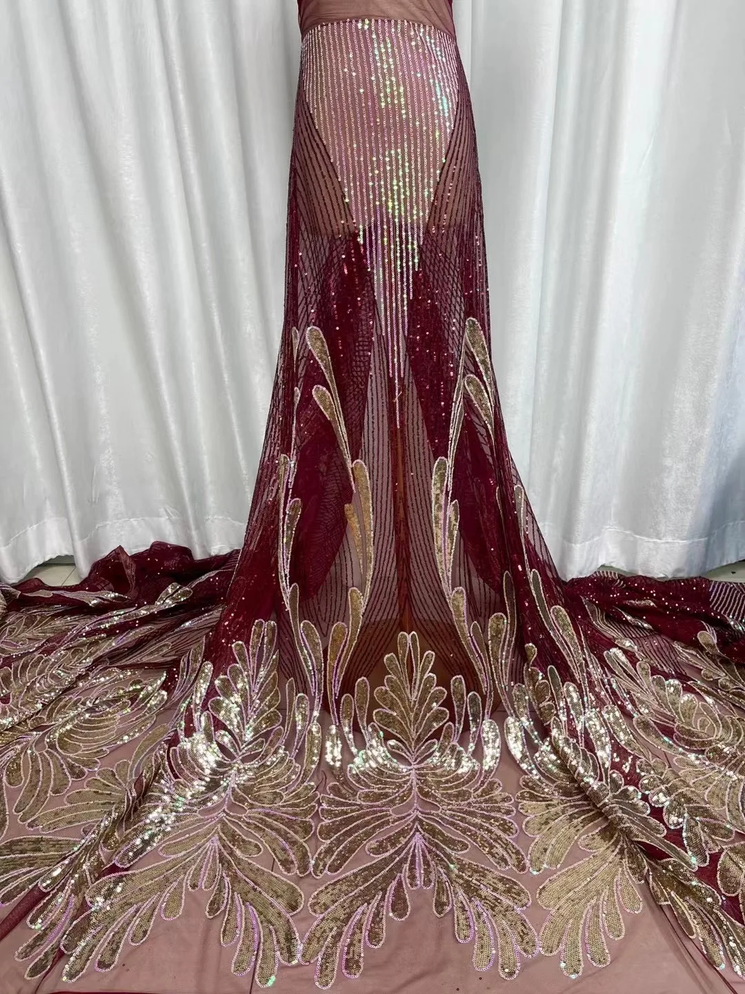 African Sequin Lace Fabric 2023 High Quality Lace French Lace Fabric Nigeria Tulle Lace Fabric Wedding Dress NJ5439
African Sequin Lace Fabric 2023 High Quality Lace French Lace Fabric Nigeria Tulle Lace Fabric Wedding Dress NJ5439