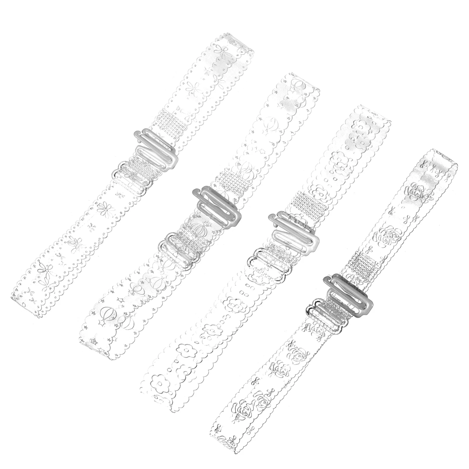 Flower-shaped Transparent Bra Strap Invisible Shoulder Straps Non-slip Women Tpu Adjustable Elastic Summer Travel Party
Flower-shaped Transparent Bra Strap Invisible Shoulder Straps Non-slip Women Tpu Adjustable Elastic Summer Travel Party