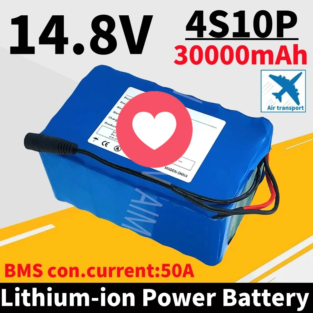 Новый литиевый аккумулятор 14,8 В 4S10P 30000 мАч 444 Втч с BMS 50 А для инвертора, интеллектуального робота, мощного оборудования и т. д.
Новый литиевый аккумулятор 14,8 В 4S10P 30000 мАч 444 Втч с BMS 50 А для инвертора, интеллектуального робота, мощного оборудования и т. д.