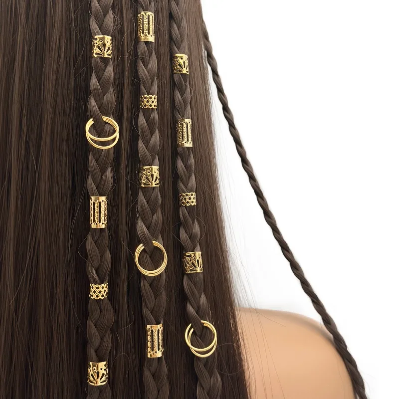 40Pcs New Street Style Dreadlock Rings Set Trendy Hair Cuffs for Braids Hip Hop Festival Party Daily Cool Hair Accessories Gift
40Pcs New Street Style Dreadlock Rings Set Trendy Hair Cuffs for Braids Hip Hop Festival Party Daily Cool Hair Accessories Gift