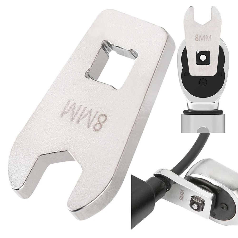 8mm Bike Hydraulic Brakes Bolt Tool Opening Head Road Bike Torsions Wrench Replacement Steel for 1/4 Head Torque Wrench
8mm Bike Hydraulic Brakes Bolt Tool Opening Head Road Bike Torsions Wrench Replacement Steel for 1/4 Head Torque Wrench